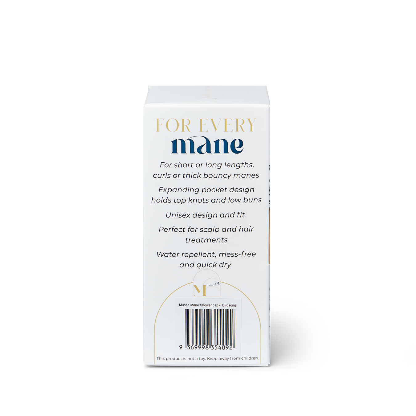 MUSAE MANE  Shower Cap - Songbird