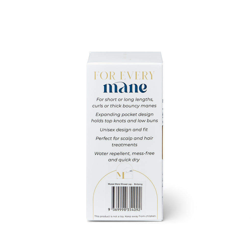 MUSAE MANE  Shower Cap - Songbird
