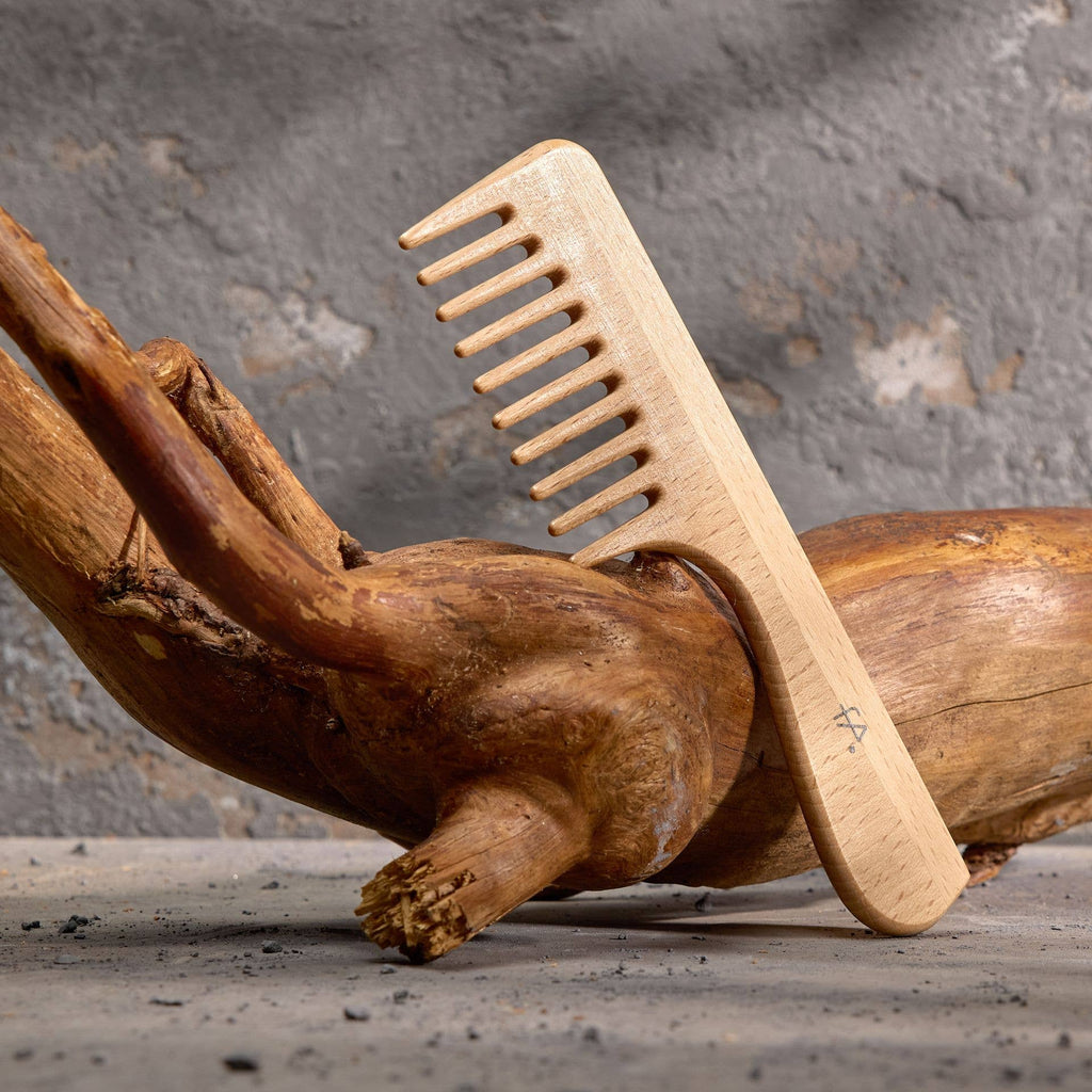 FA BRUSHES FSC Wooden Detangling Comb