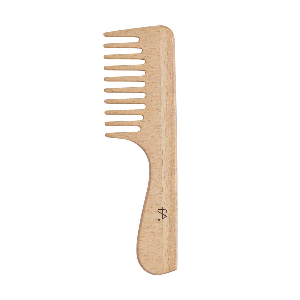 FA BRUSHES FSC Wooden Detangling Comb