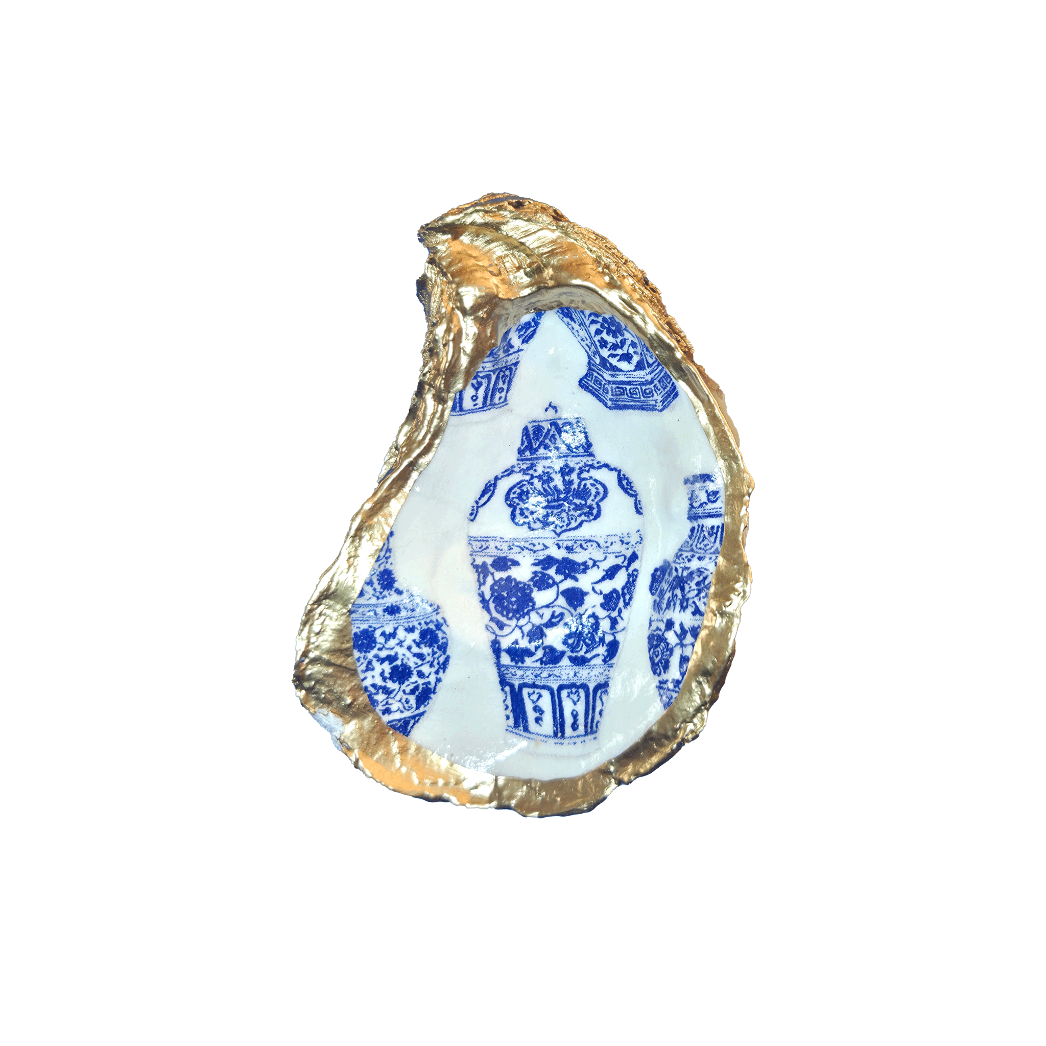 ALISON BROOKE DESIGNS Ginger Jar Oyster Trinket Tray