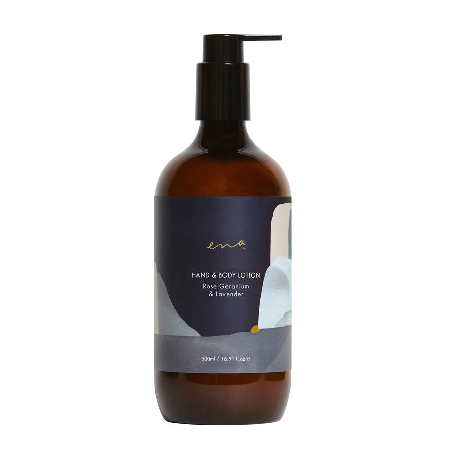 ENA Hand Body Lotion Rose Geranium and Lavender product