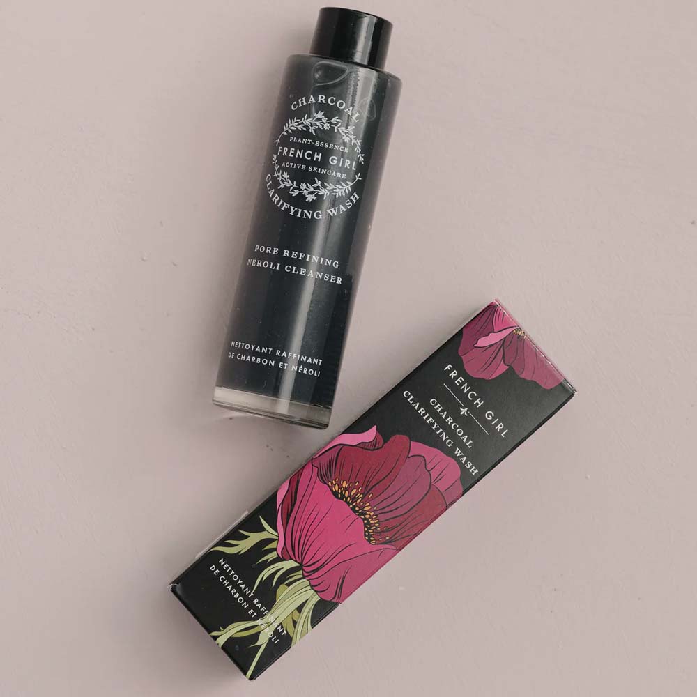 French Girl Organic Charcoal Clarifying Wash box
