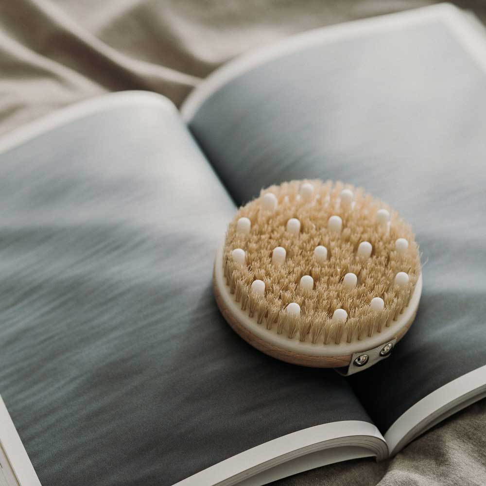 HYDREA LONDON Combination Detox Body Brush Natural Bristle
