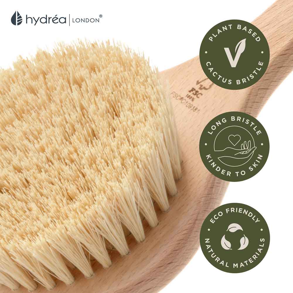 HYDREA LONDON Long Handled Classic Body Brush