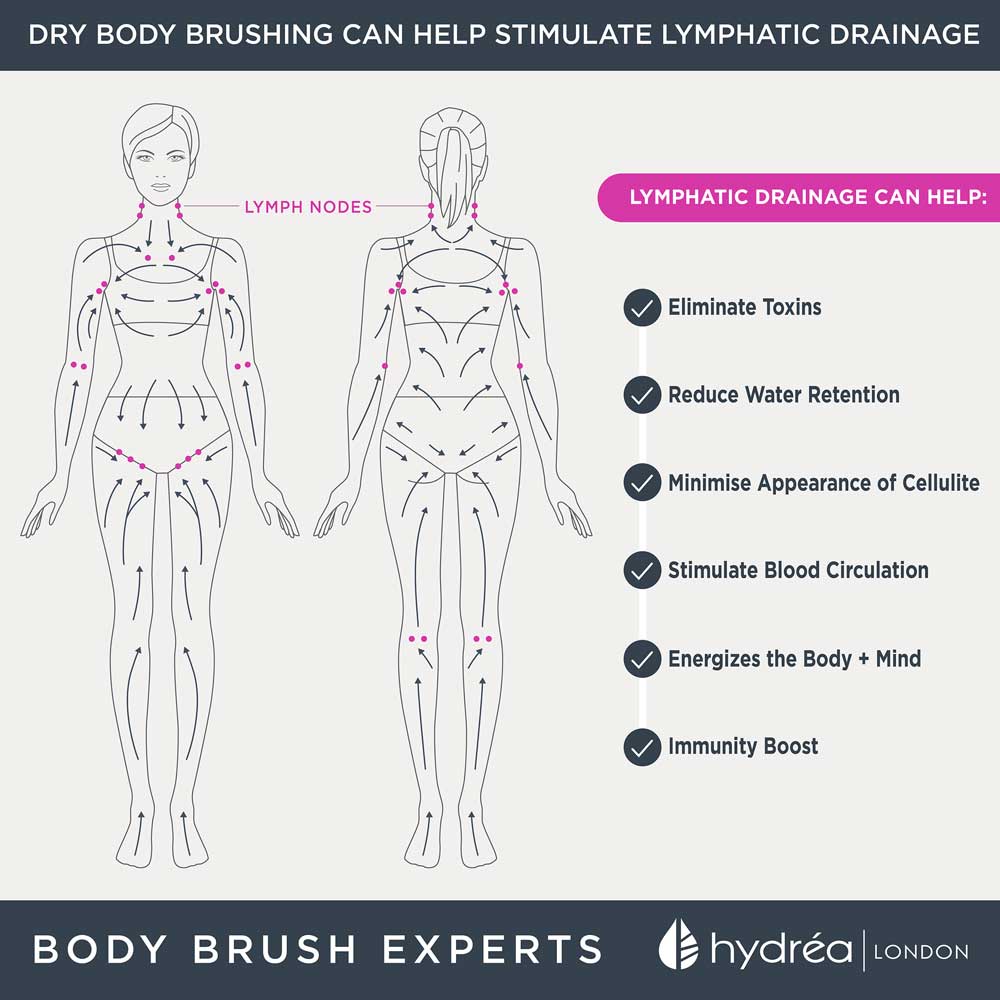 HYDREA LONDON Long Handled Classic Body Brush