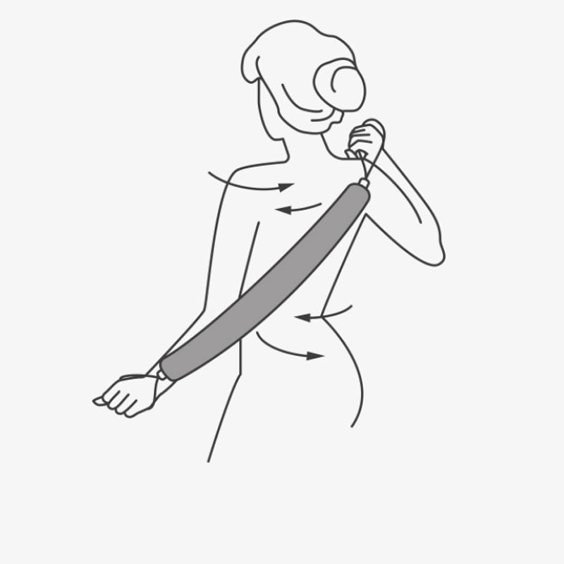 HYDREA LONDON Exfoliating Sisal Back Strap