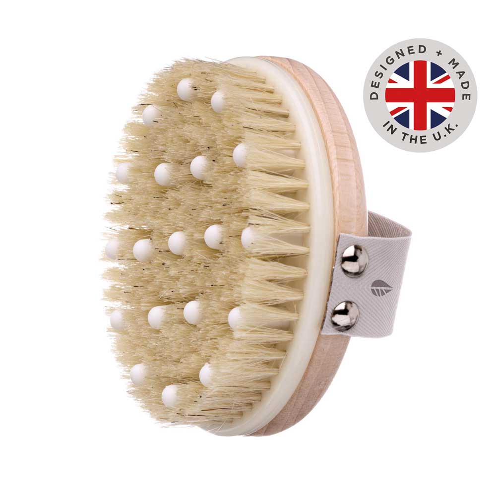 HYDREA LONDON Combination Detox Body Brush Natural Bristle