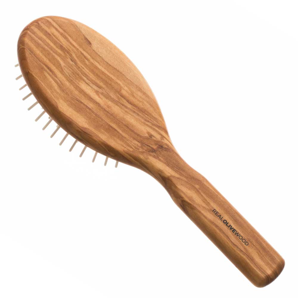 HYDREA LONDON Olive Wood Hair Brush