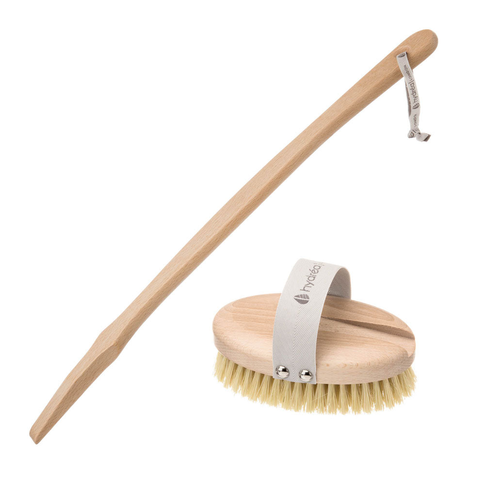 HYDREA LONDON Dry Body Brush with Detachable Handle