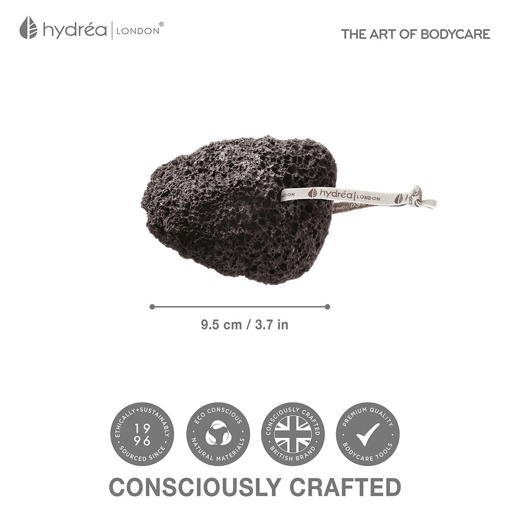 HYDREA LONDON Black Volcanic Pumice Stone
