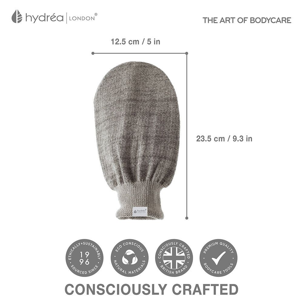 HYDREA LONDON Linen Hamman Spa Mitt