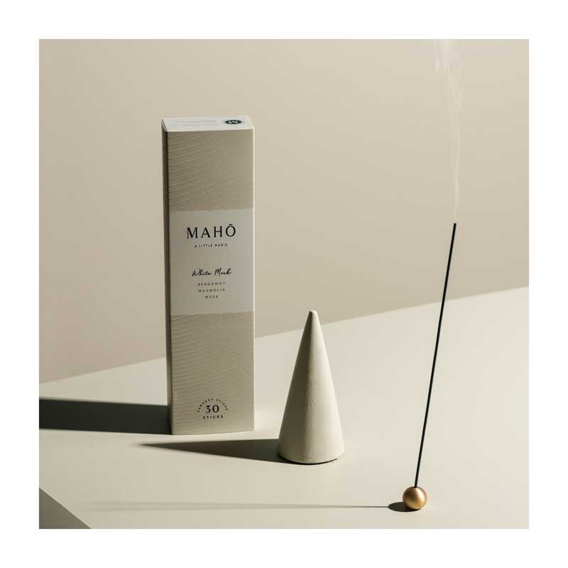 MAHO white musk luxury incense sticks