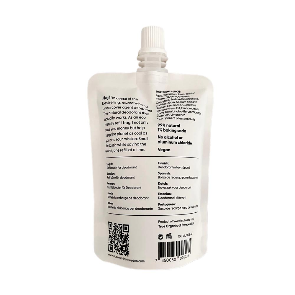 Undercover agent refill single back