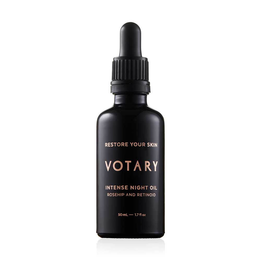 Votary intense night oil bottle