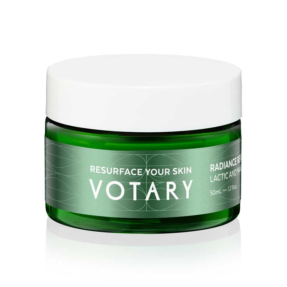 Votary radiance reveal mask jar front