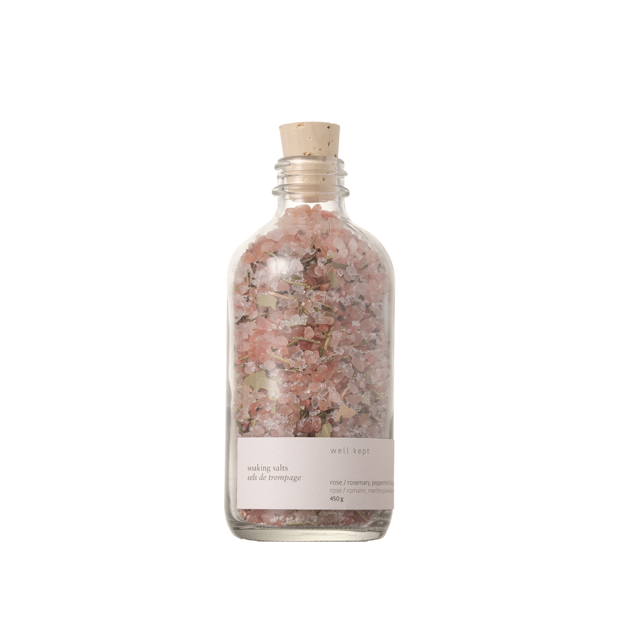 WELL KEPT  Soaking Salts Rose