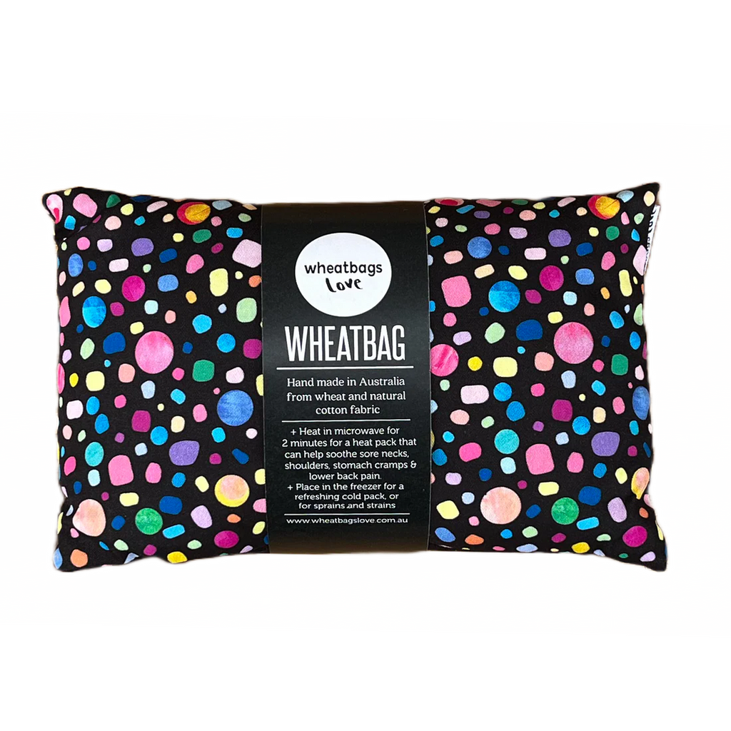 WHEATBAGS LOVE Wheatbag - Black Pebbles