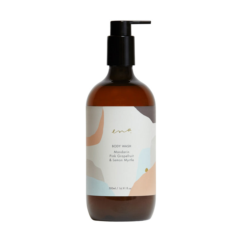ena body wash manadarin pink grapefruit lemon myrtle