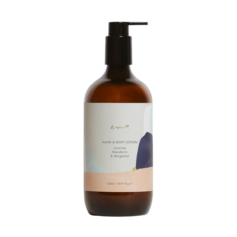 ena hand body lotion jasmine mandarin bergamot