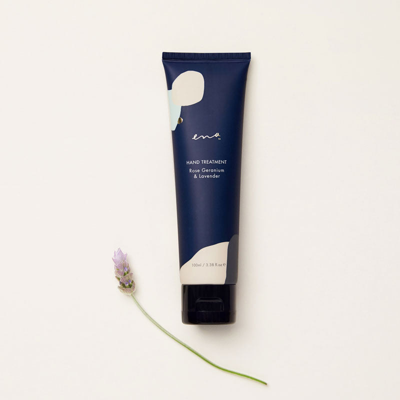 ena hand treatment rose geranium lavender styled