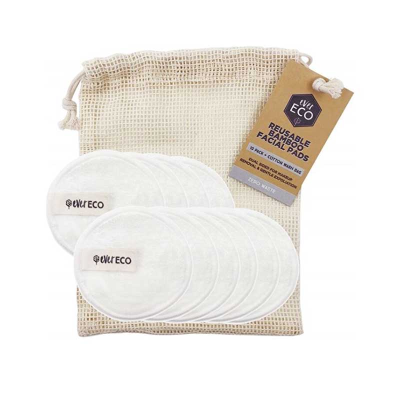 ever eco reuable bamboo facial pads