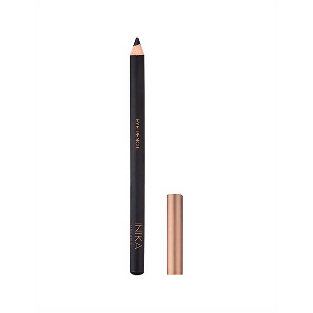 inika organic eye pencil black open