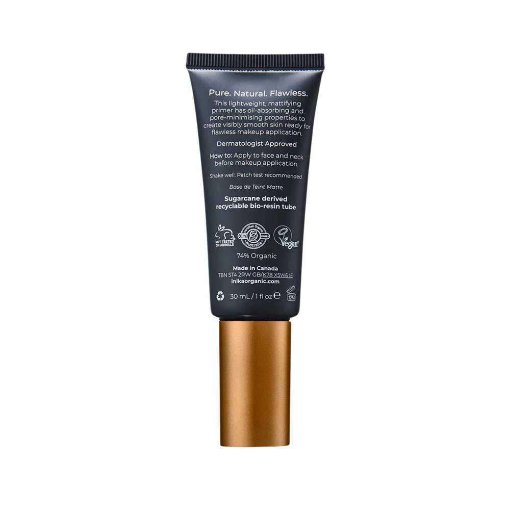 inika organic matte perfection primer back