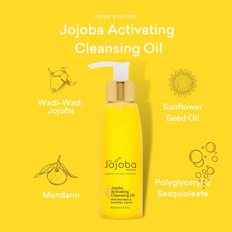 jojoba activating cleansing oil ingredients