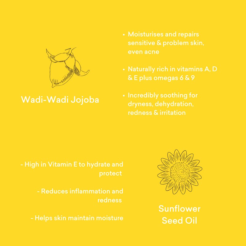 jojoba activating cleansing oil wadi