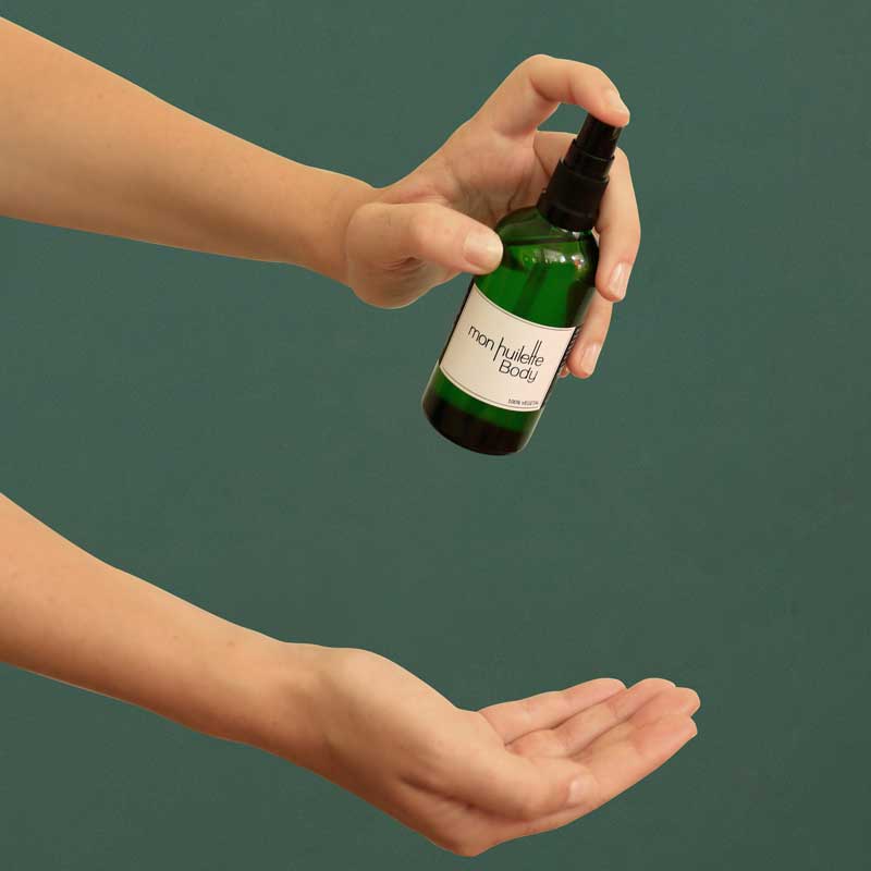 Les Huilettes mon huillette body oil pump