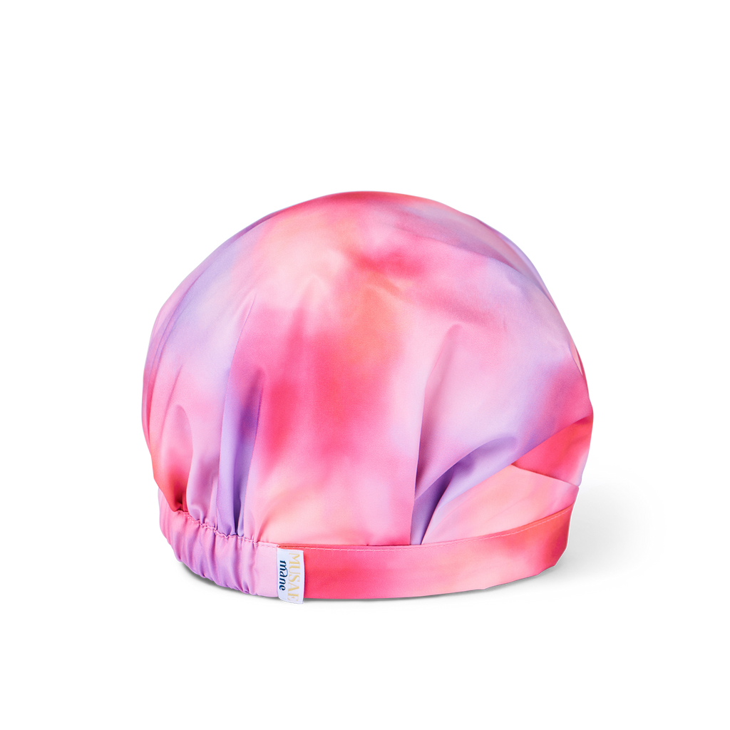 musae mane shower cap sunset side view