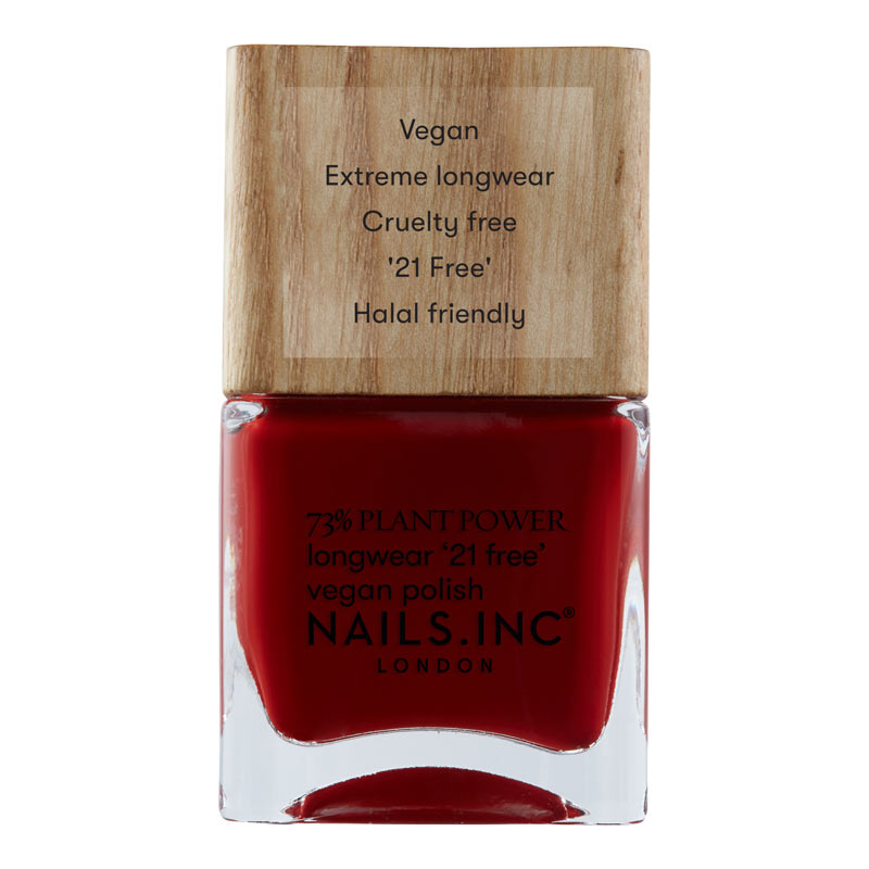 nails inc plantpower swear by salutation bottle