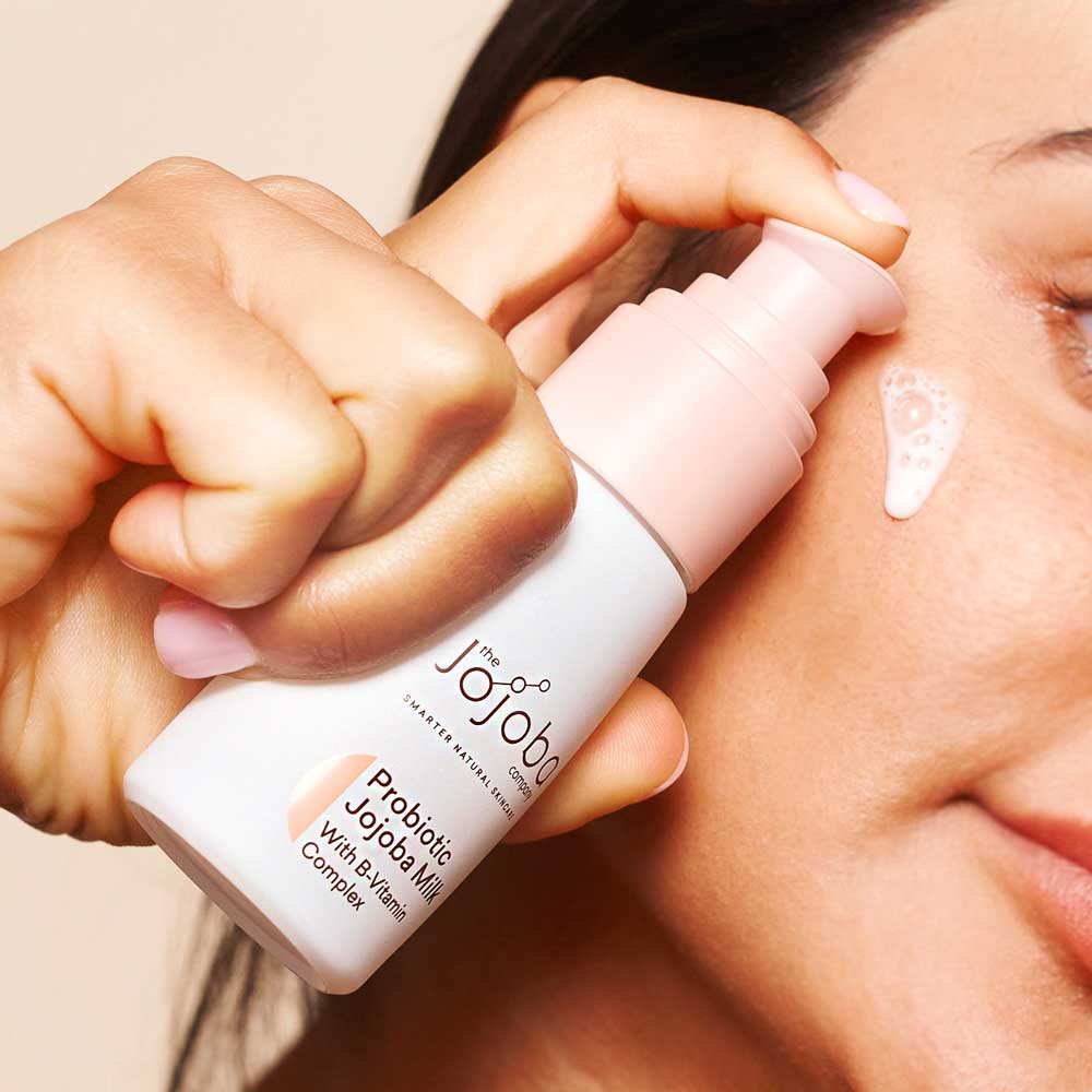 the jojoba company probiotic jojoba milk model