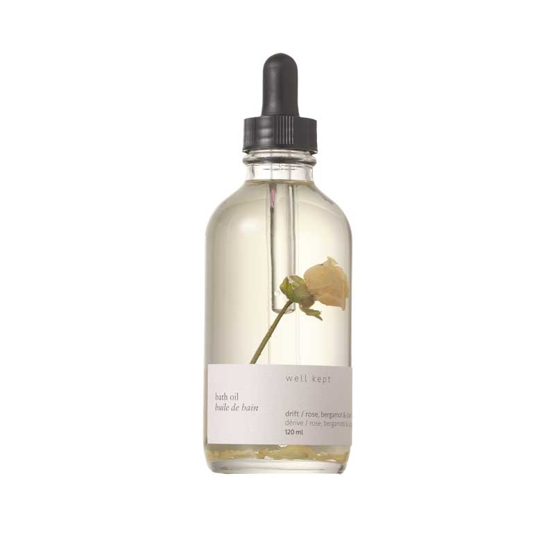 well kept bath oil drift