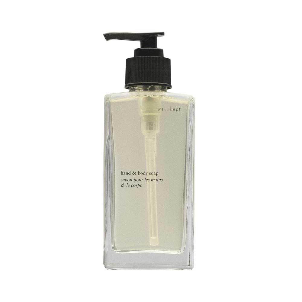 well kept hand and body wash