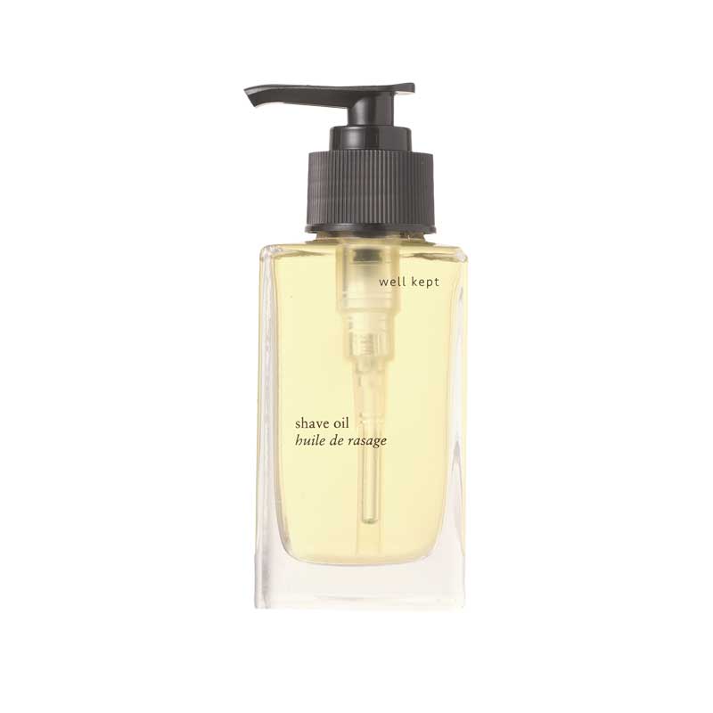 well kept shave oil