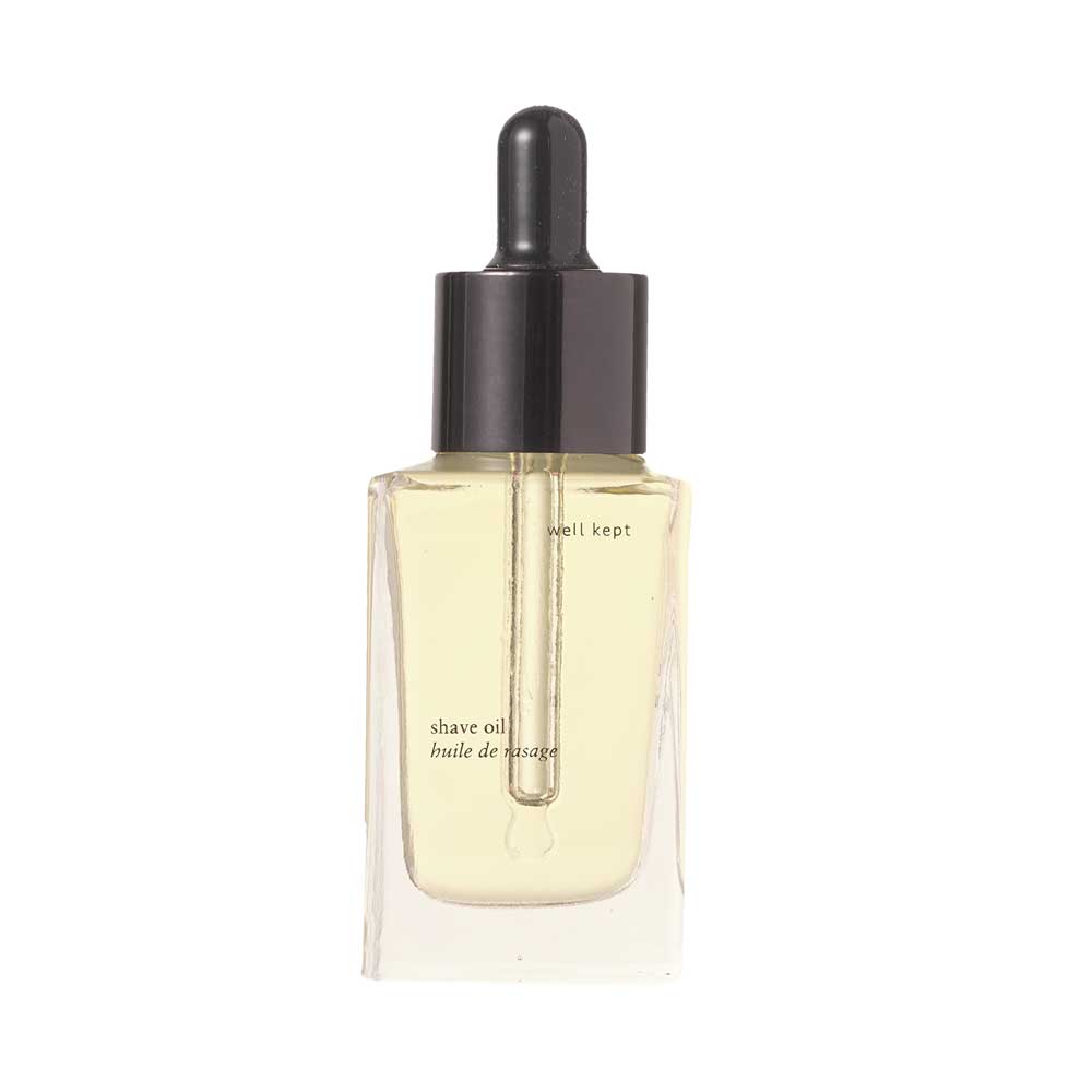 well kept shave oil small