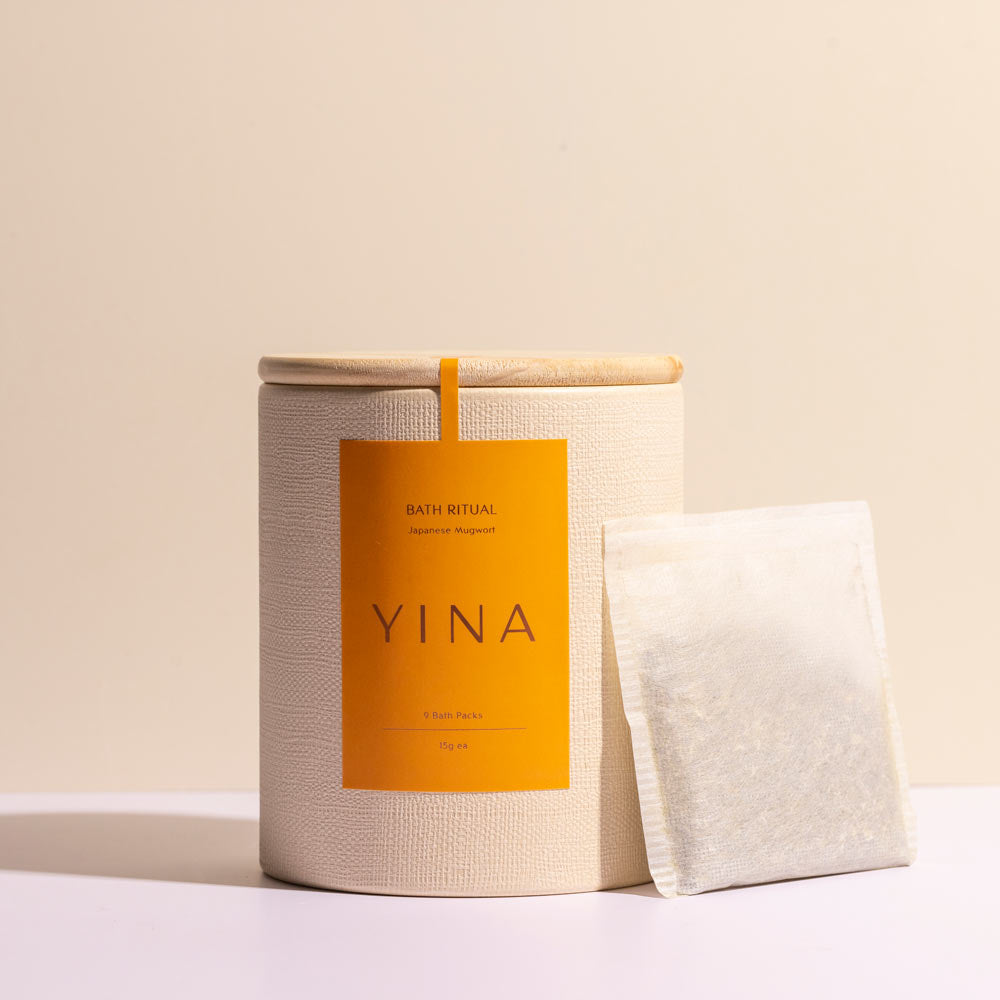 yina Bath ritual packaging