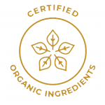 Formulated with ingredients certified organic  by recognised organisations
