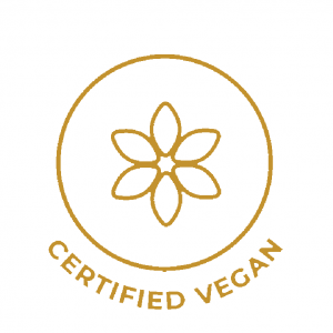 Certified with recognised organisation: Vegan Action, Vegan Society, PETA Vegan