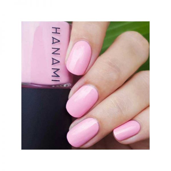 hanami cosmetics nail polish pink moon manicure