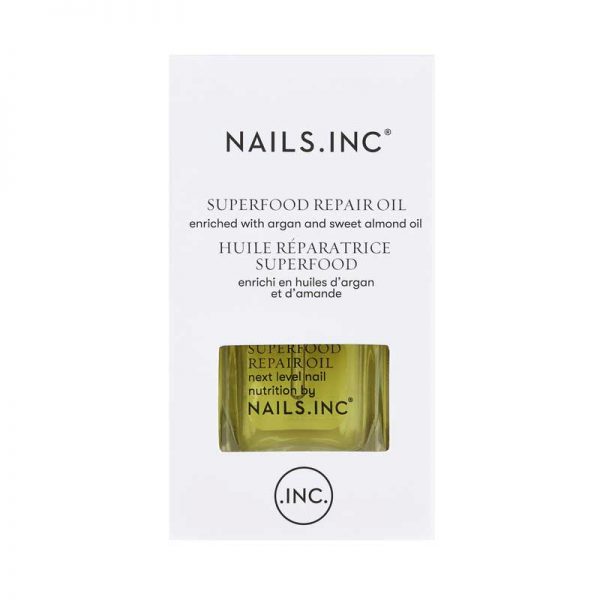 nails inc superfood repair oil boxed