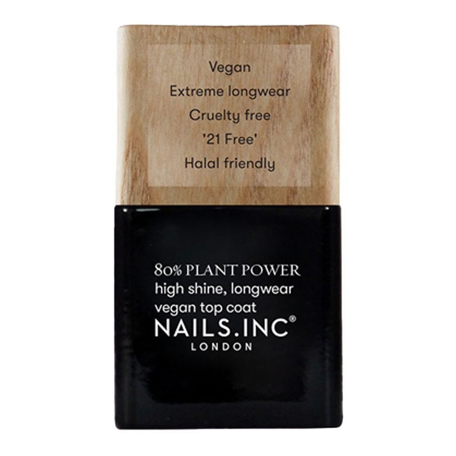 Nails Inc Plant Power Vegan Top Coat Nail Polish